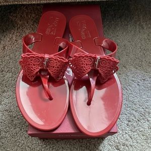 COPY - Salvatore ferragamo jelly flip flops